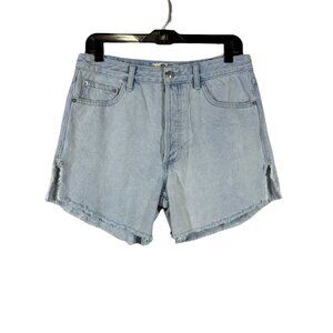 We The Free - Free People Raw Hem 5" Inseam Jean Shorts Women's Waist Size 27